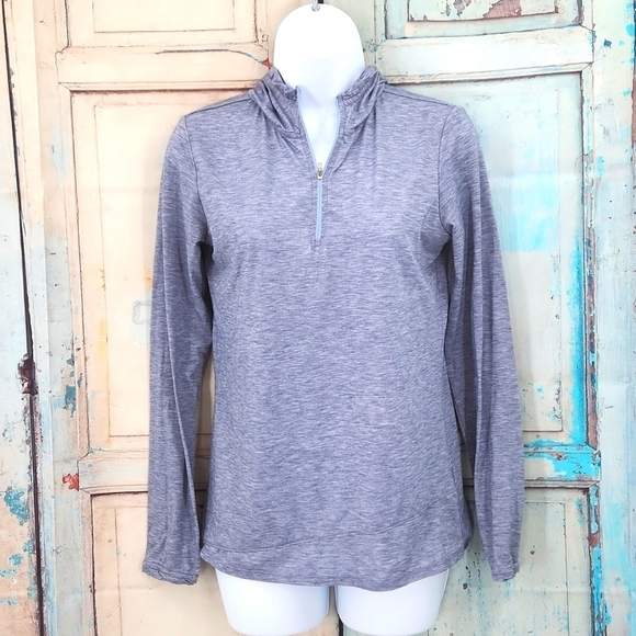 Horny Toad Light Weight Quarter Zip Hoodie - Picture 1 of 6